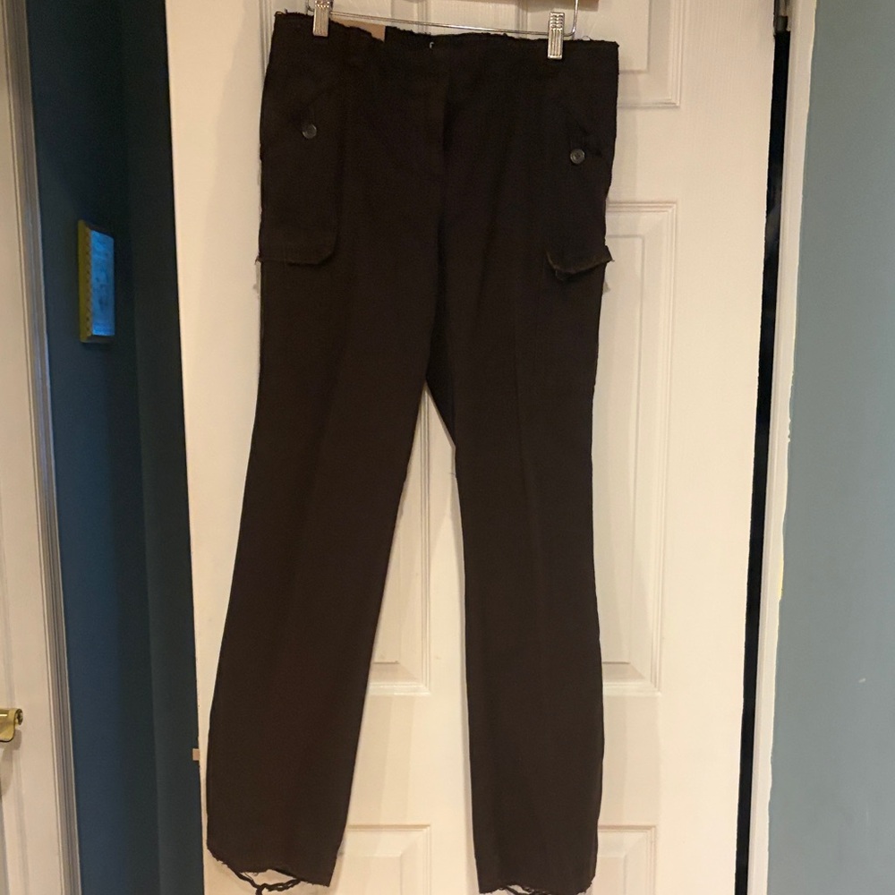 J. Crew Chocolate Brown Pants Broken in Chinos Favorite Fit. NWT